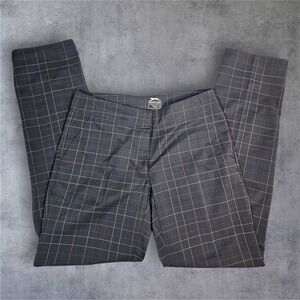 Slazenger Women's Plaid Activewear Golf Pants Slim Fit Size 2 P9